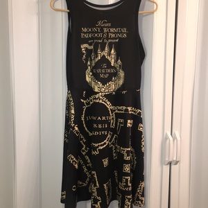 Marauders map dress